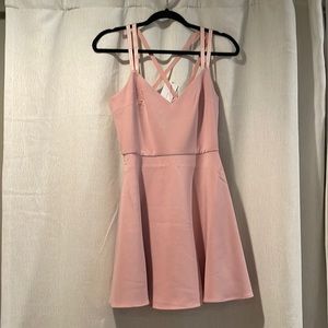 French connection light pink dress